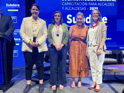 Directora Nacional de Planeamiento participó de la jornada de “Fortalecimiento integral de la institución municipal: Capacitación para alcaldes y alcaldesas”